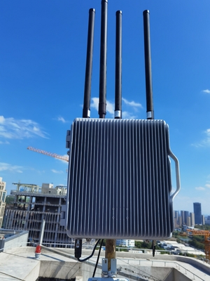 Outdoor Computer Connection Long Range UAV Drone Signal Jammer Blocker For Oil Depot