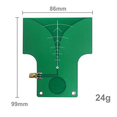 1.2G  Unipolarization 65 dgree PCBA directional antenna for FPV drone  jammer gun