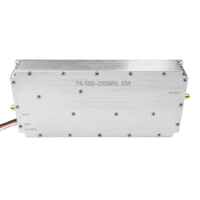 Ultra band 1000-2000MHz 47dBm Gain RF power amplifier Module for anti drone system