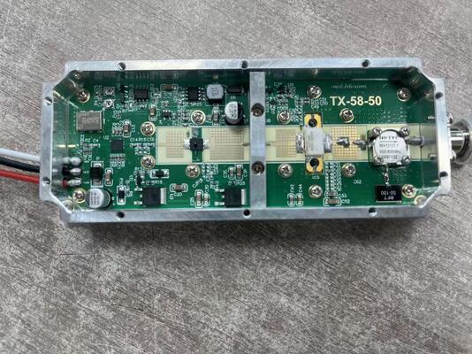 WIFI 5g GaN circulator  N female  50W output UAV  fpv signal jamming RF wireless module