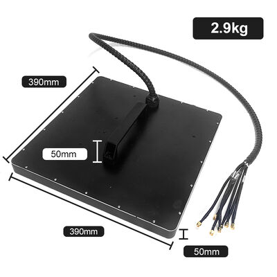 Powerful 8band directional manpack drone signal jammer equipment for air security