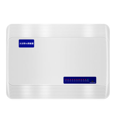 Ασύρματο Jammer σημάτων μακροχρόνιας σειράς για το τηλεφωνικό σήμα κυττάρων προστατευτικών καλυμμάτων 2 3 4 5G VHF UHF ΠΣΤ