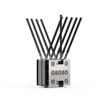 1 χλμ. 10 Κανάλι 433mhz 868mhz 2.4ghz 5.8ghz Drone jammer ενσωματωμένη συσκευή ανίχνευσης