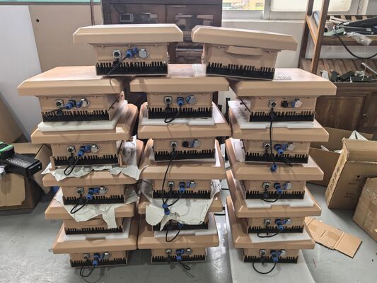 170W μεγάλο σταθερό Jammer σημάτων κηφήνων, σταθερή αναλογική συσκευή κρυπτοφώνησης συχνότητας κηφήνων