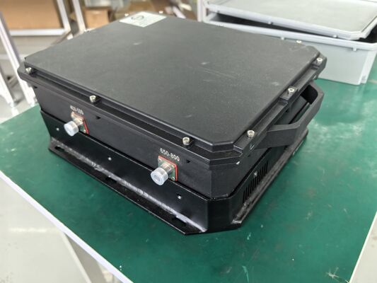 Ισχυρό αντι UAV Jammer σημάτων ραδιοσυχνότητας κηφήνων για την ηλεκτρική επιχείρηση