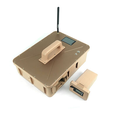 1 χλμ 8 ζώνη800mhz 5.2ghz 360° ανίχνευση αντι-drone jammer ασπίδα εξωτερικά σύστημα ασφαλείας