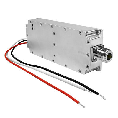 Τύπος N GaN διάλυμα αλουμινίου περίπτωση 50W 6.5GHz 7.5GHz drone σήμα jammer ενότητα ενίσχυση