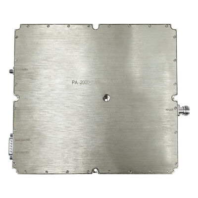 Ενισχυτής ισχύος υψηλής ισχύος 100W υπερ-ευρυζωνικός 300-2700MHz για κυβερνητικά έργα