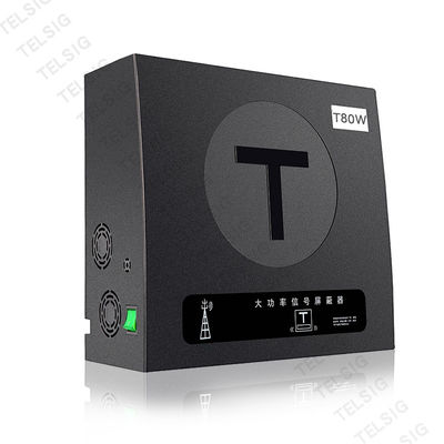 Μαύρο κινητό τηλεφωνικό Jammer υψηλής δύναμης για το βάρος 2G/3G/4G/5G 5.0kg