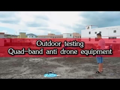 4 κανάλια 360° πλήρης εμβέλειας 1,5 χλμ. RF σχήμα σπίτι Μαγνητική λαβή FPV jammer για τοποθέτηση αυτοκινήτου